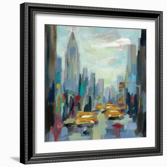 Manhattan Sketches I-Silvia Vassileva-Framed Art Print