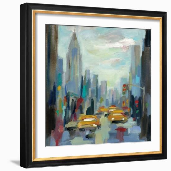 Manhattan Sketches I-Silvia Vassileva-Framed Art Print