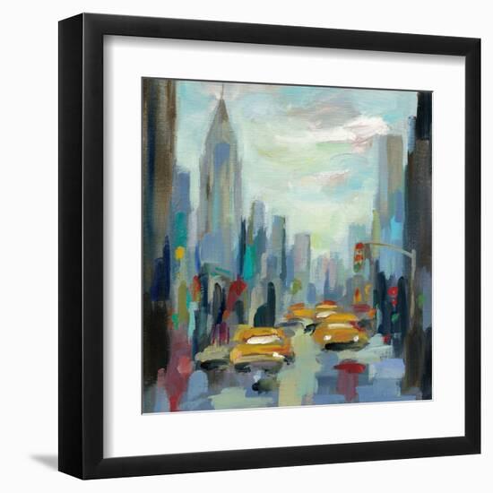 Manhattan Sketches I-Silvia Vassileva-Framed Art Print