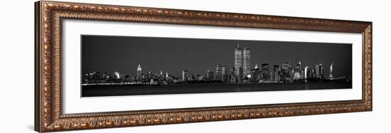 Manhattan Skyline 2001-Richard Berenholtz-Framed Art Print