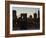 Manhattan Skyline and Brooklyn Bridge at Dusk, New York City, New York, USA-Amanda Hall-Framed Photographic Print