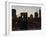 Manhattan Skyline and Brooklyn Bridge at Dusk, New York City, New York, USA-Amanda Hall-Framed Photographic Print