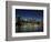 Manhattan Skyline and Brooklyn Bridge at Dusk, New York City, New York, USA-Amanda Hall-Framed Photographic Print