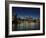 Manhattan Skyline and Brooklyn Bridge at Dusk, New York City, New York, USA-Amanda Hall-Framed Photographic Print