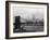 Manhattan Skyline And Brooklyn Bridge-Bettmann-Framed Photographic Print