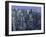 Manhattan skyline at dusk, NYC-Michel Setboun-Framed Giclee Print