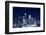 Manhattan Skyline at Night, New York City-Zigi-Framed Photographic Print