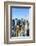 Manhattan skyline, Empire State Building and Chrysler Building, New York City, United States of Ame-Fraser Hall-Framed Photographic Print