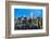 Manhattan skyline, Empire State Building and Chrysler Building, New York City, United States of Ame-Fraser Hall-Framed Photographic Print