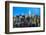 Manhattan skyline, Empire State Building and Chrysler Building, New York City, United States of Ame-Fraser Hall-Framed Photographic Print