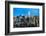 Manhattan skyline, Empire State Building and Chrysler Building, New York City, United States of Ame-Fraser Hall-Framed Photographic Print