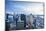 Manhattan skyline from Times Square to the Hudson River, New York City, United States of America, N-Fraser Hall-Mounted Photographic Print