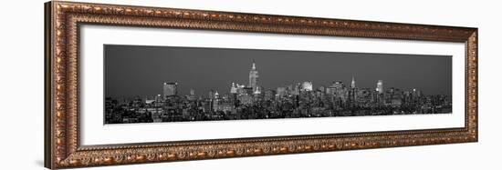 Manhattan Skyline I-Richard Berenholtz-Framed Art Print