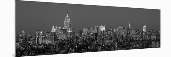 Manhattan Skyline II-Richard Berenholtz-Mounted Art Print