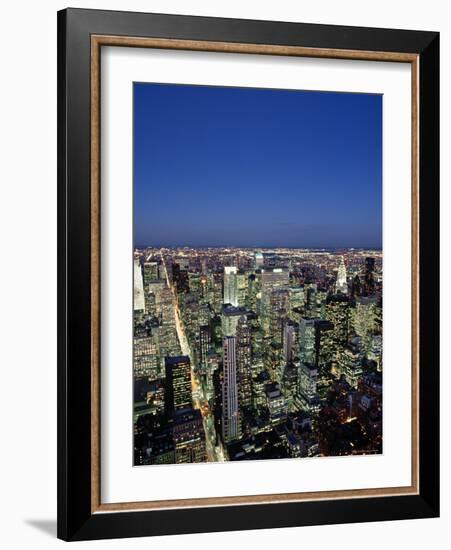 Manhattan Skyline, Manhattan, New York City, USA-Doug Pearson-Framed Photographic Print