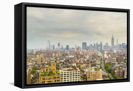 Manhattan skyline, New York City, United States of America, North America-Fraser Hall-Framed Premier Image Canvas