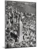 Manhattan Skyline-The Chelsea Collection-Mounted Giclee Print