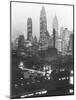 Manhattan Skyline-Andreas Feininger-Mounted Photographic Print