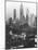 Manhattan Skyline-Andreas Feininger-Mounted Photographic Print