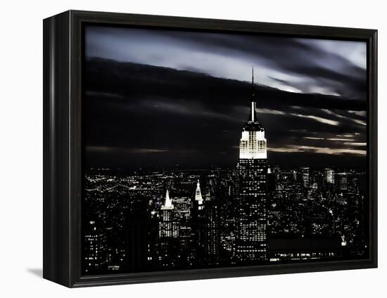 Manhattan Skyline-Sabine Jacobs-Framed Premier Image Canvas