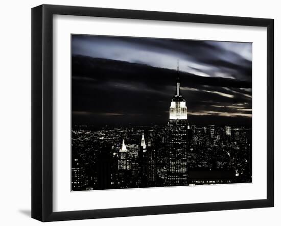 Manhattan Skyline-Sabine Jacobs-Framed Photographic Print