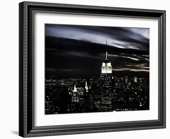 Manhattan Skyline-Sabine Jacobs-Framed Photographic Print