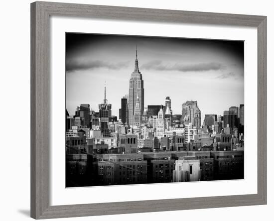 Manhattan Skyline-Philippe Hugonnard-Framed Photographic Print