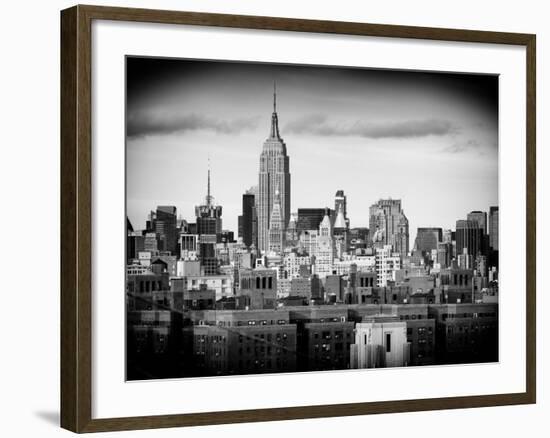 Manhattan Skyline-Philippe Hugonnard-Framed Photographic Print