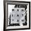 Manhattan Square BW-SD Graphics Studio-Framed Art Print