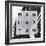 Manhattan Square BW-SD Graphics Studio-Framed Art Print