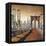 Manhattan Sunset II-Matthew Daniels-Framed Stretched Canvas