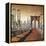 Manhattan Sunset II-Matthew Daniels-Framed Stretched Canvas