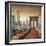 Manhattan Sunset II-Matthew Daniels-Framed Art Print