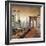 Manhattan Sunset II-Matthew Daniels-Framed Art Print