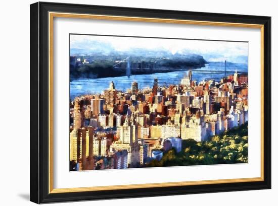 Manhattan Upper West Side-Philippe Hugonnard-Framed Giclee Print