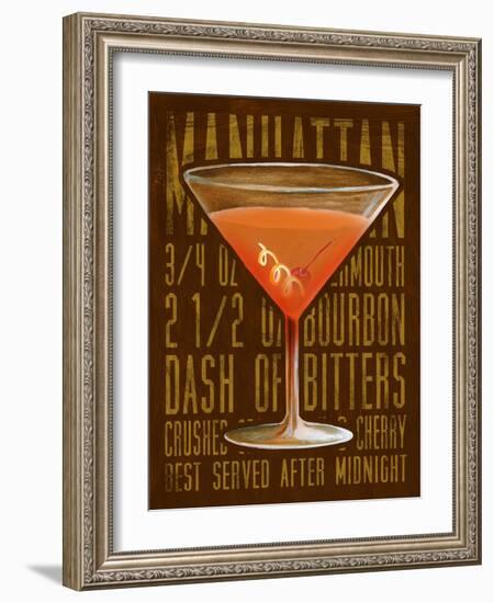 Manhattan (Vertical)-Cory Steffen-Framed Giclee Print