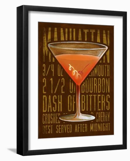 Manhattan (Vertical)-Cory Steffen-Framed Giclee Print