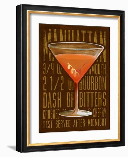 Manhattan (Vertical)-Cory Steffen-Framed Giclee Print