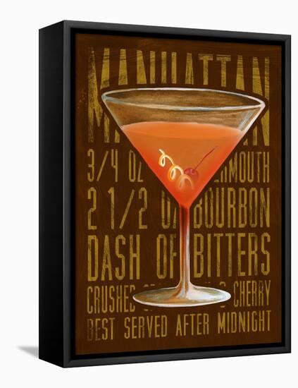 Manhattan (Vertical)-Cory Steffen-Framed Premier Image Canvas