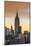 Manhattan, View of the Empire State Building and Midtown Manhattan across the Hudson River-Gavin Hellier-Mounted Photographic Print