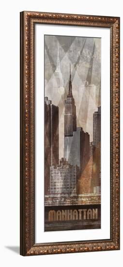 Manhattan-Conrad Knutsen-Framed Art Print