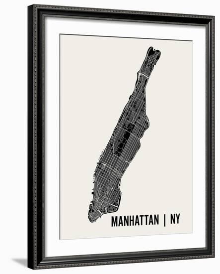 Manhattan-Mr City Printing-Framed Art Print