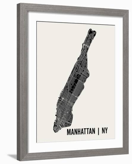 Manhattan-Mr City Printing-Framed Art Print