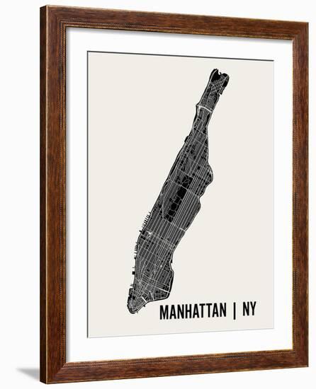 Manhattan-Mr City Printing-Framed Art Print