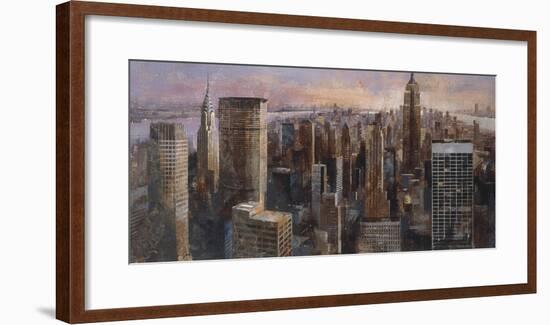 Manhattan-Marti Bofarull-Framed Giclee Print