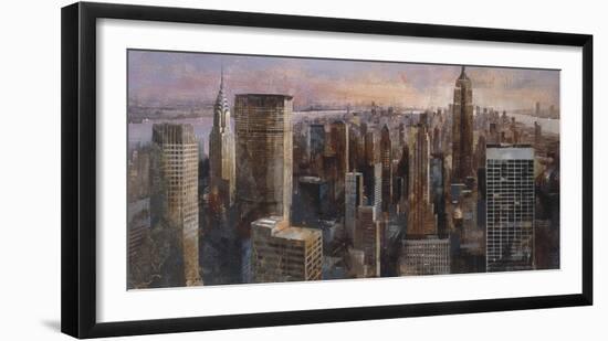 Manhattan-Marti Bofarull-Framed Giclee Print