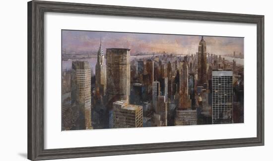 Manhattan-Marti Bofarull-Framed Giclee Print