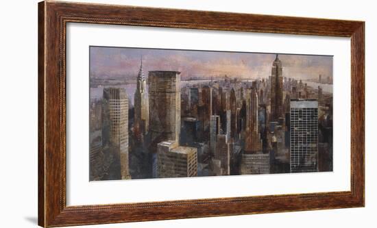 Manhattan-Marti Bofarull-Framed Giclee Print