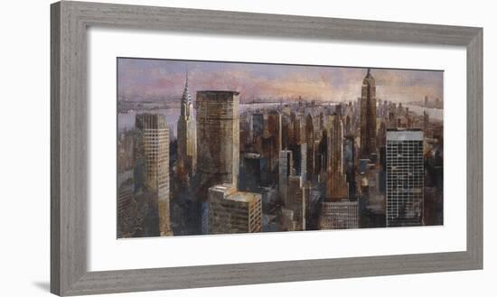Manhattan-Marti Bofarull-Framed Giclee Print