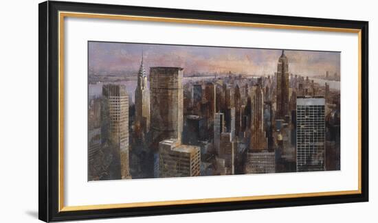 Manhattan-Marti Bofarull-Framed Giclee Print